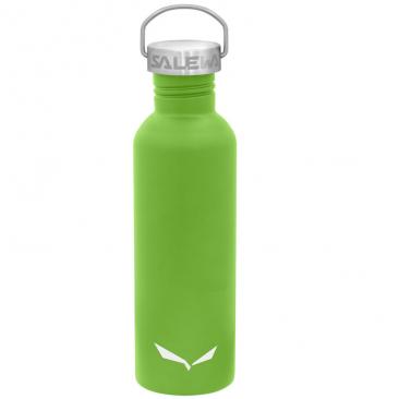 fľaša SALEWA Aurino Double Lid 0.75 L fluo green