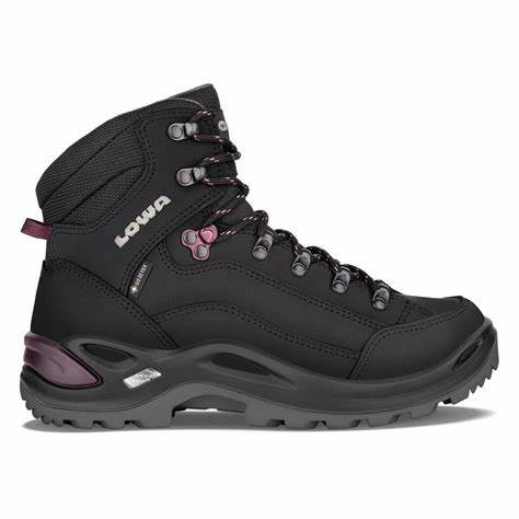 obuv LOWA Renegade GTX Mid Ws black/prune