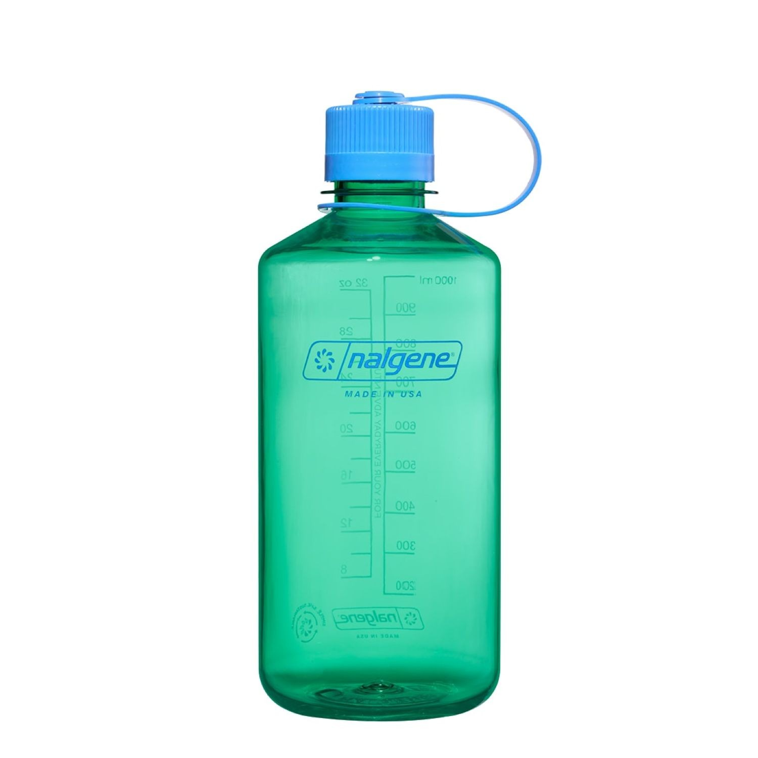 fľaša NALGENE Narrow Mouth Sustain 1.0L pastel green