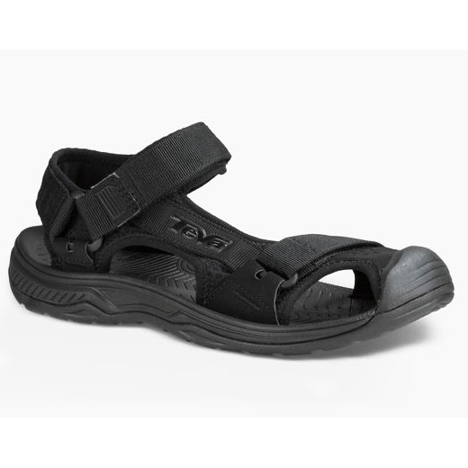sandals TEVA Hurricane Toe Pro black/black | sport-outdoor.sk